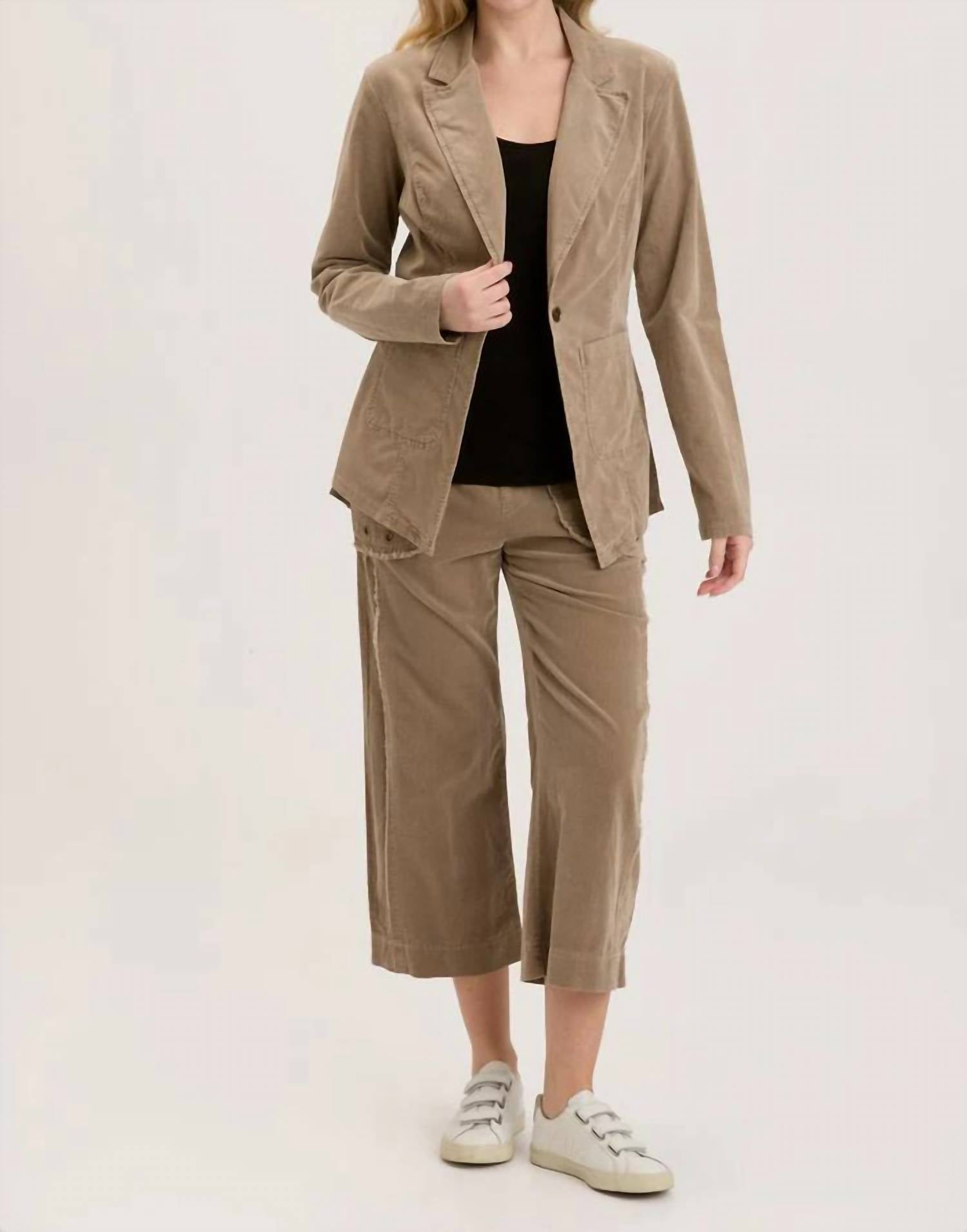 Wearables - Cord Trumble Crop Pant