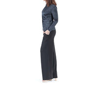Clara Sunwoo - Draped Neck Side Ruched Top