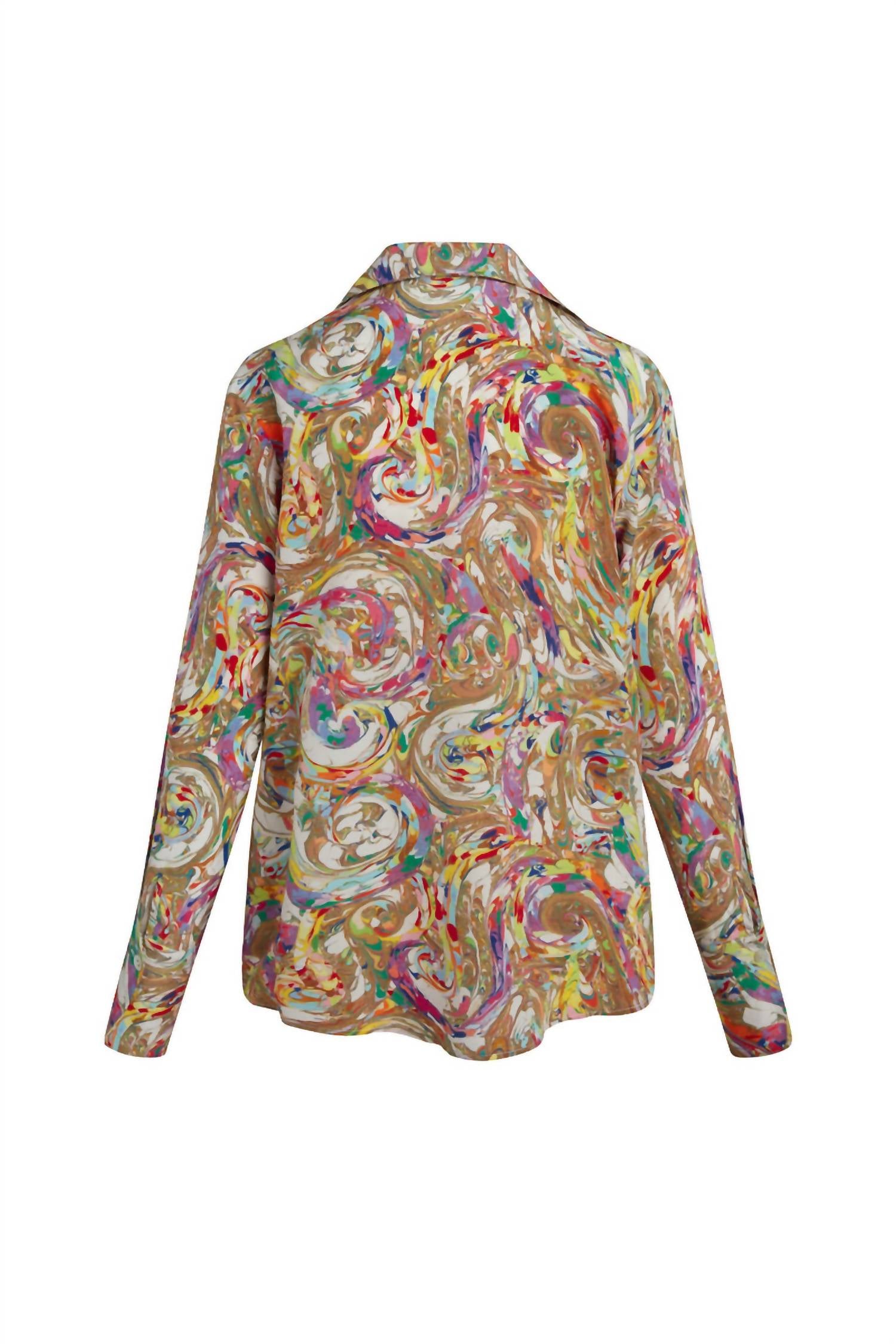 Catherine Gee - Daria French Cuff Silk Blouse