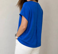 Isle Apparel - Diva Asymmetrical Layered Top