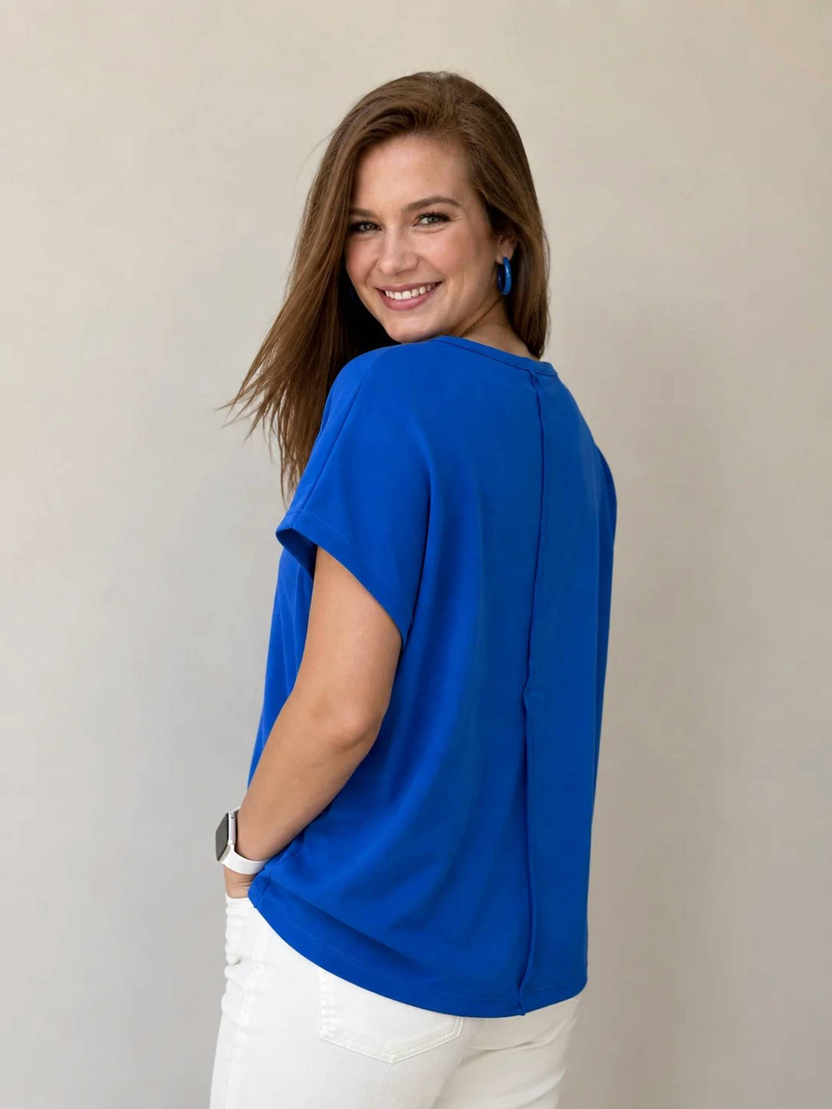 Isle Apparel - Diva Asymmetrical Layered Top