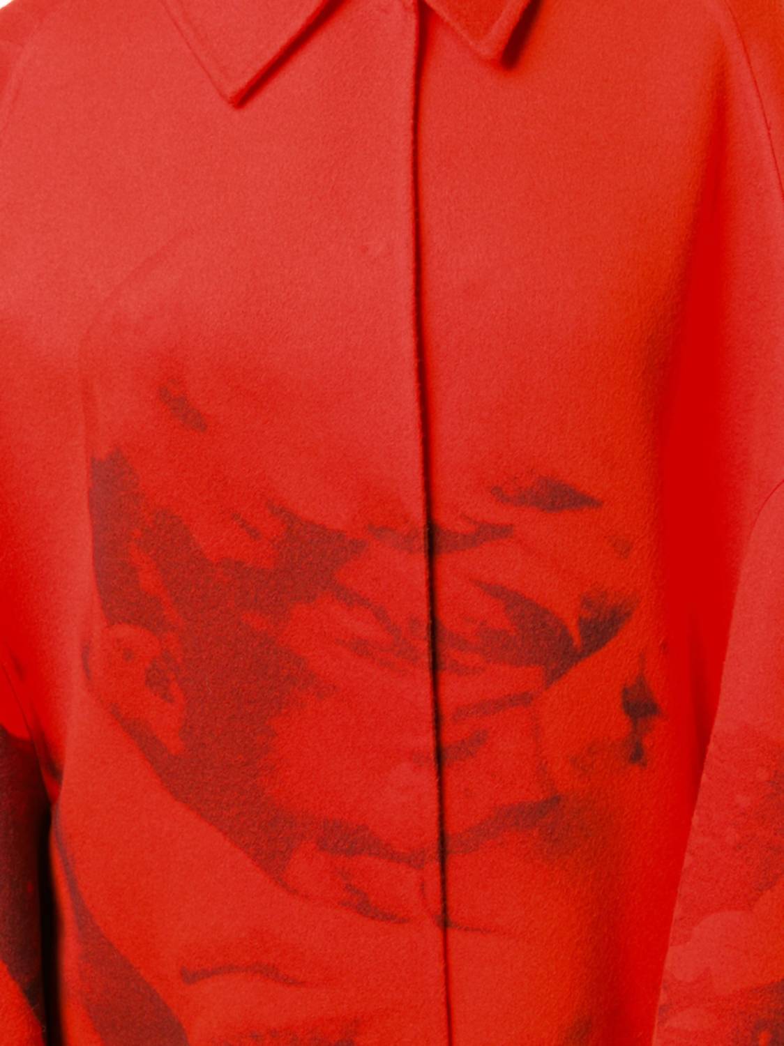 Valentino - Lovers Print Oversized Coat