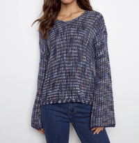 Charlie B - Novelty Yarn Crochet Sweater