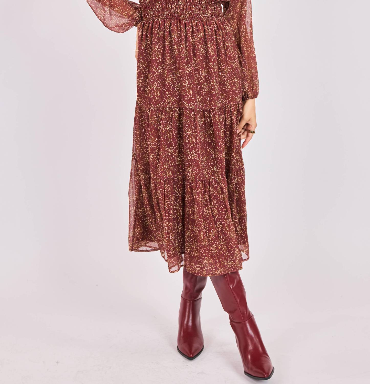 Sadie & Sage - Candlelight Midi Dress