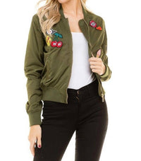 Heart And Hips - Bomber Patch Jacket