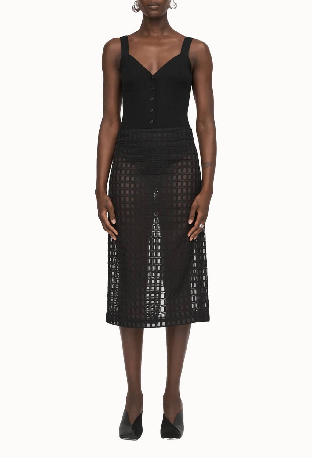 Maria Mcmanus - Rib Sleeveless Bodysuit