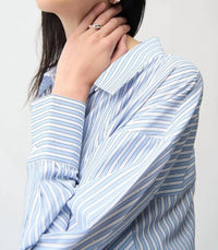 Joseph Ribkoff - Striped Button Closure Shirt