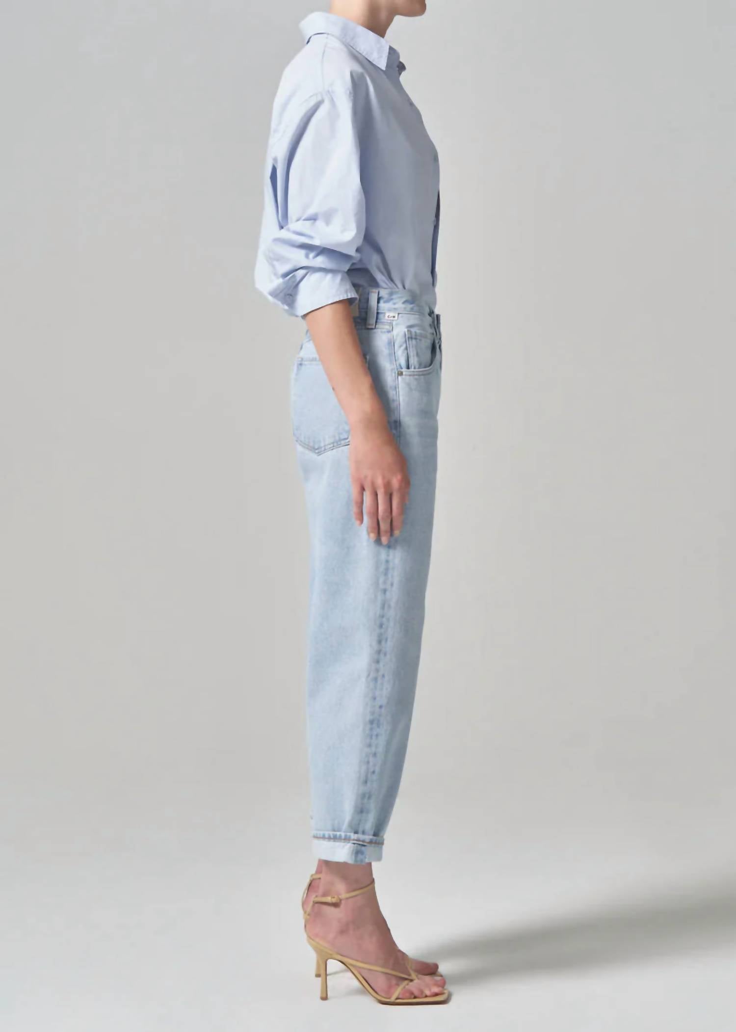 Citizens Of Humanity - Dahlia Bow Leg Baby Roll Jeans