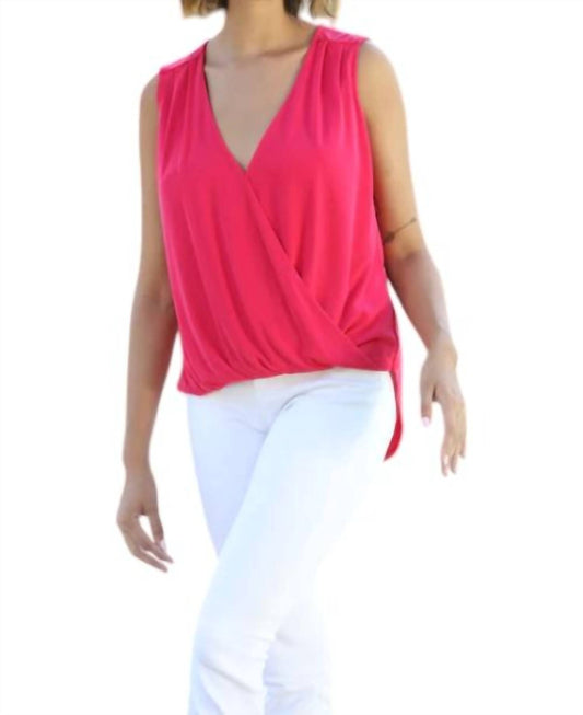 Veronica M - Everyday Cupro Surplice Tank