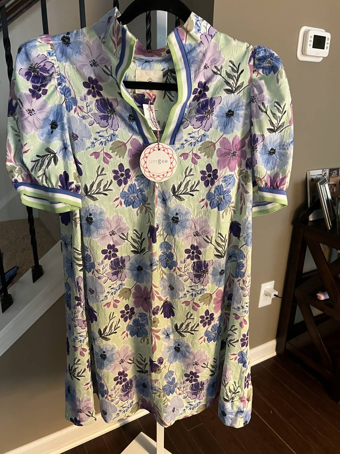 Umgee - Women's Short sleeve floral dress