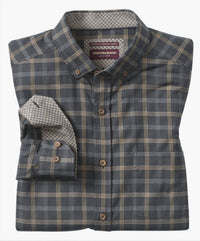 Johnston & Murphy - Men's Heathered Woven Shirt