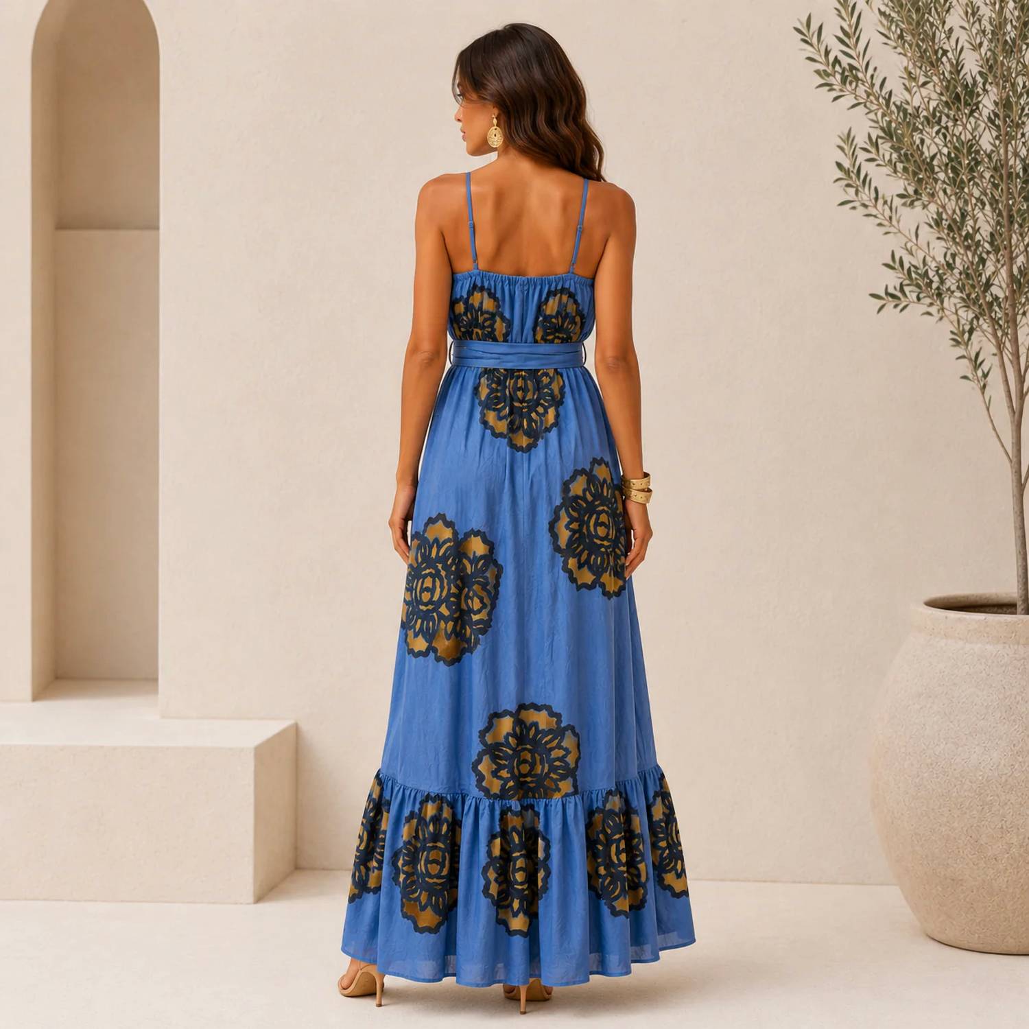 Mystery Resort - Isla Azure Maxi Dress