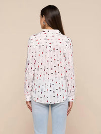 L'Agence - Holly Long Sleeve Blouse