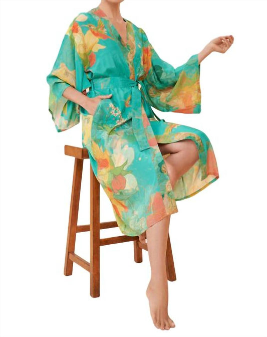 Powder - Hummingbird Kimono Gown