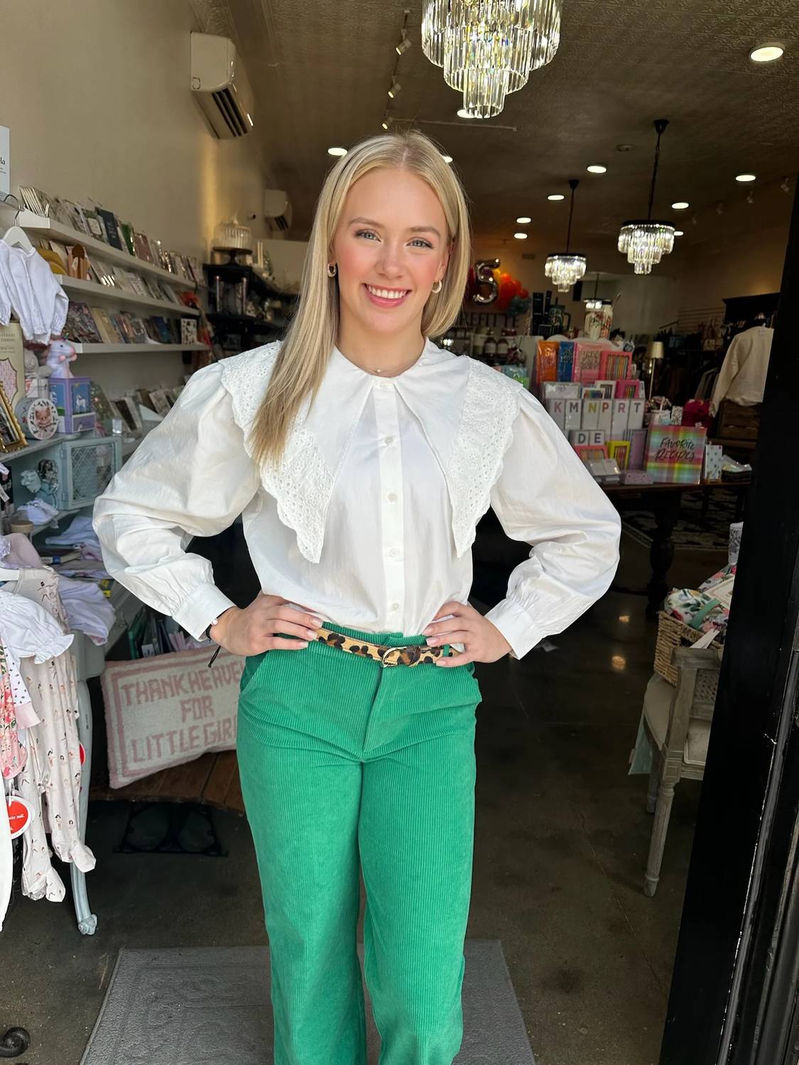 Compania Fantastica - Polly Button Down Shirt