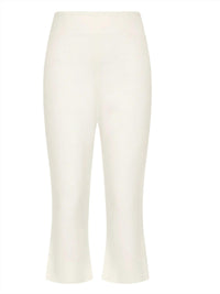 FAITHFULL THE BRAND Valeria Flared Capri in white - women's pants - view 4