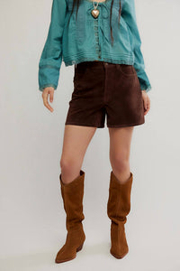 Free People - Tippi Vegan Suede Short