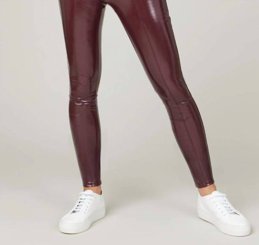 Commando - Faux Patent Legging With Perfect Control