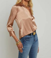 L'Agence - Dani 3/4 Sleeves Blouse