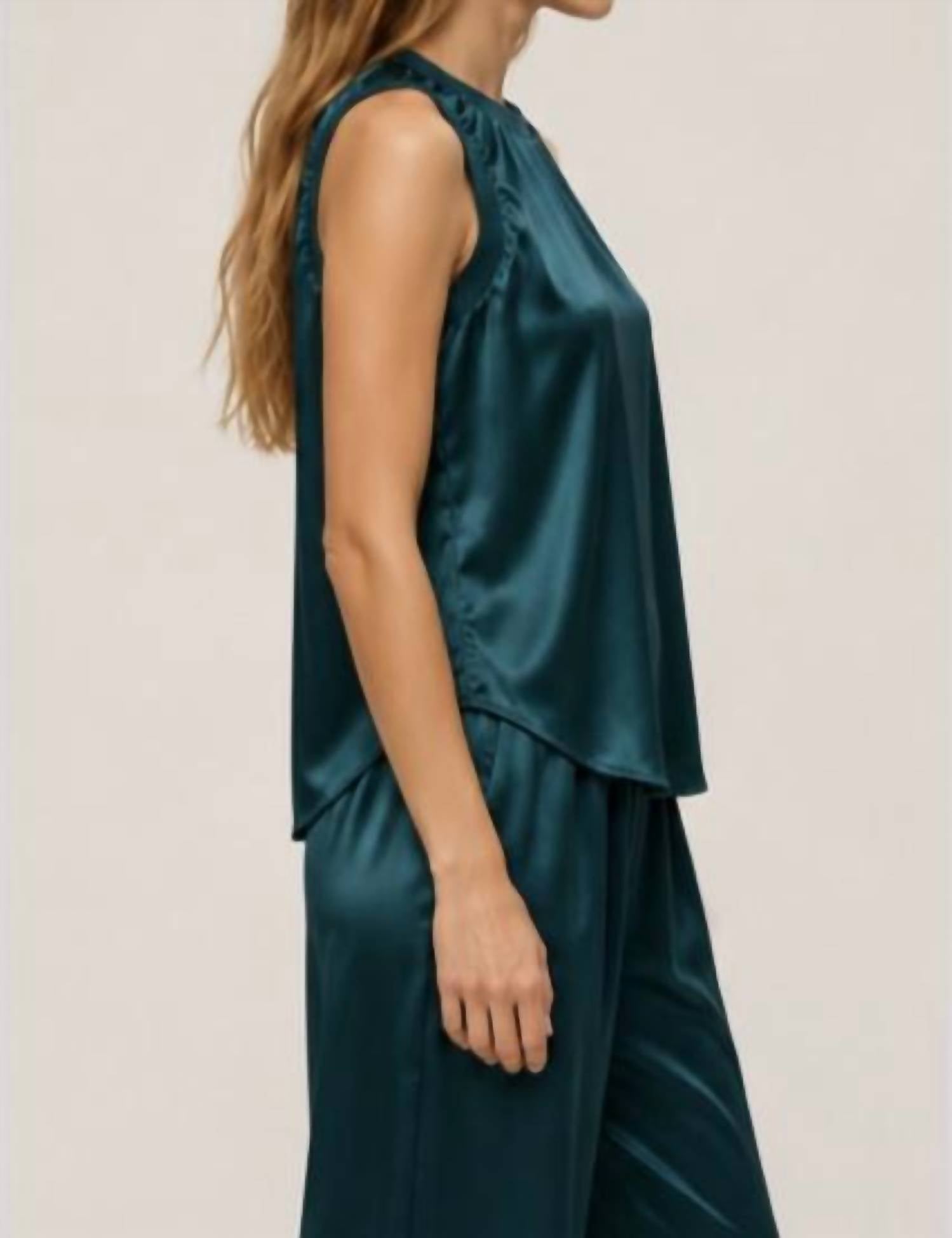Michael Stars - Shay Satin Binding Tank