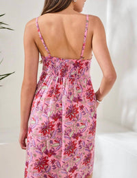 Tribal - Rose Dress With Back Smocking