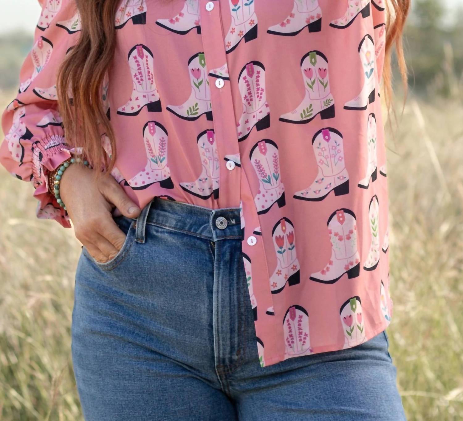Layerz Clothing - Caroline Button Up Top