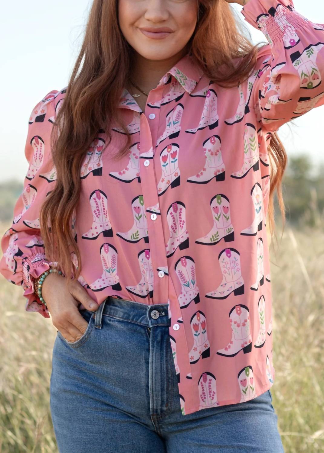 Layerz Clothing - Caroline Button Up Top