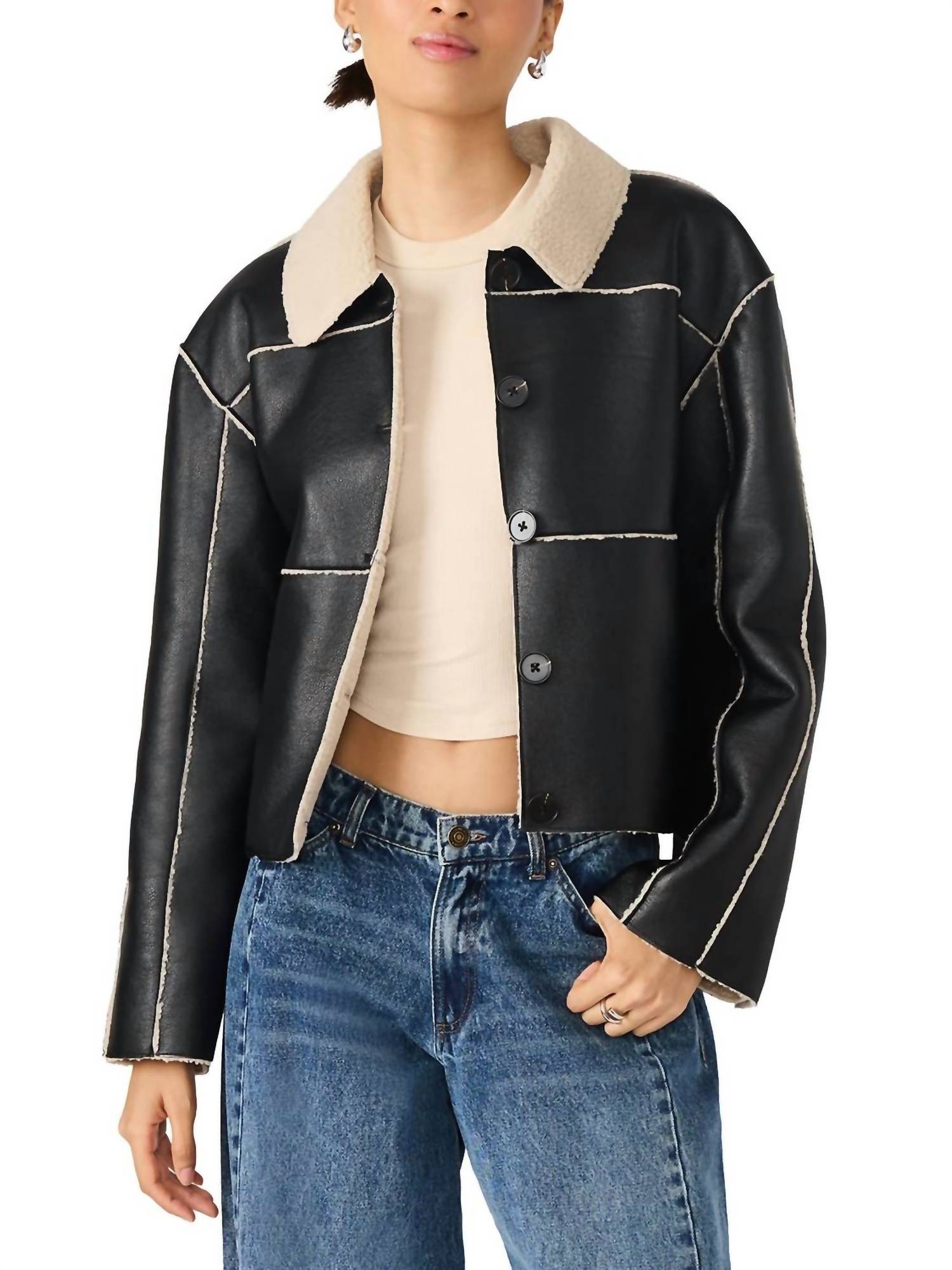 Steve Madden - Tilia Coat Long-sleeved Jacket