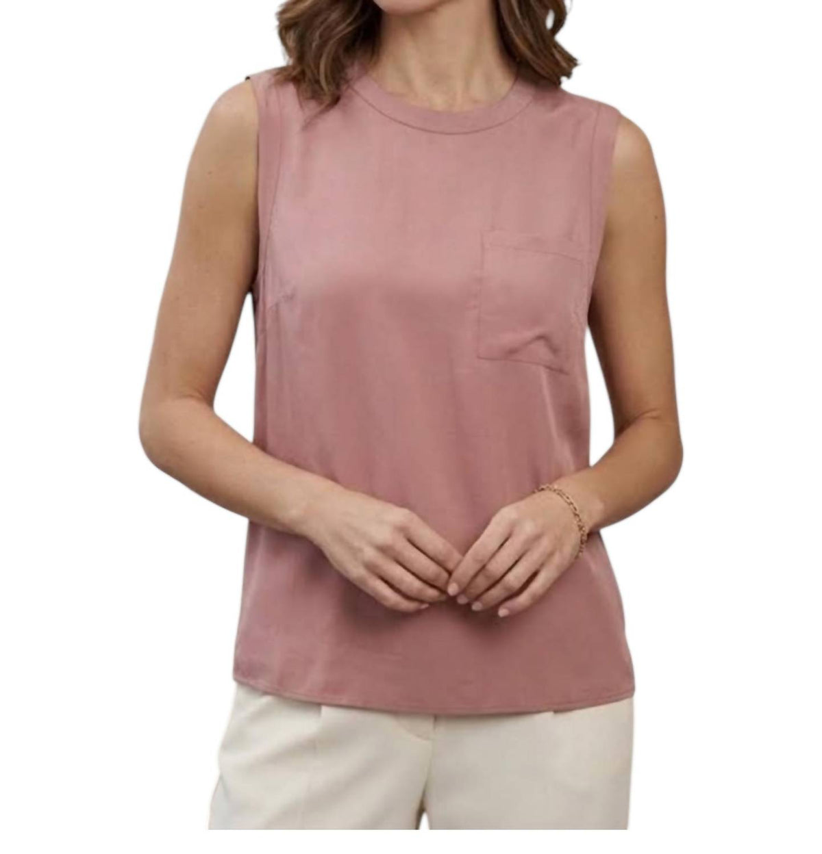 Brunello Cucinelli - Silk Blend Sleeveless Top