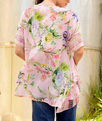 Curate - Tiered Floral Blouse