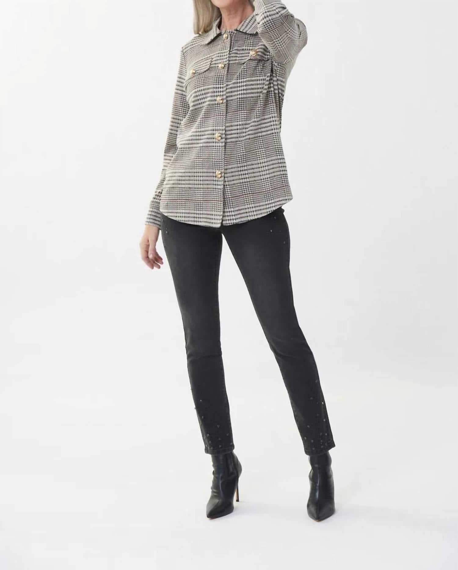 Joseph Ribkoff - EMBELLISHED JEAN
