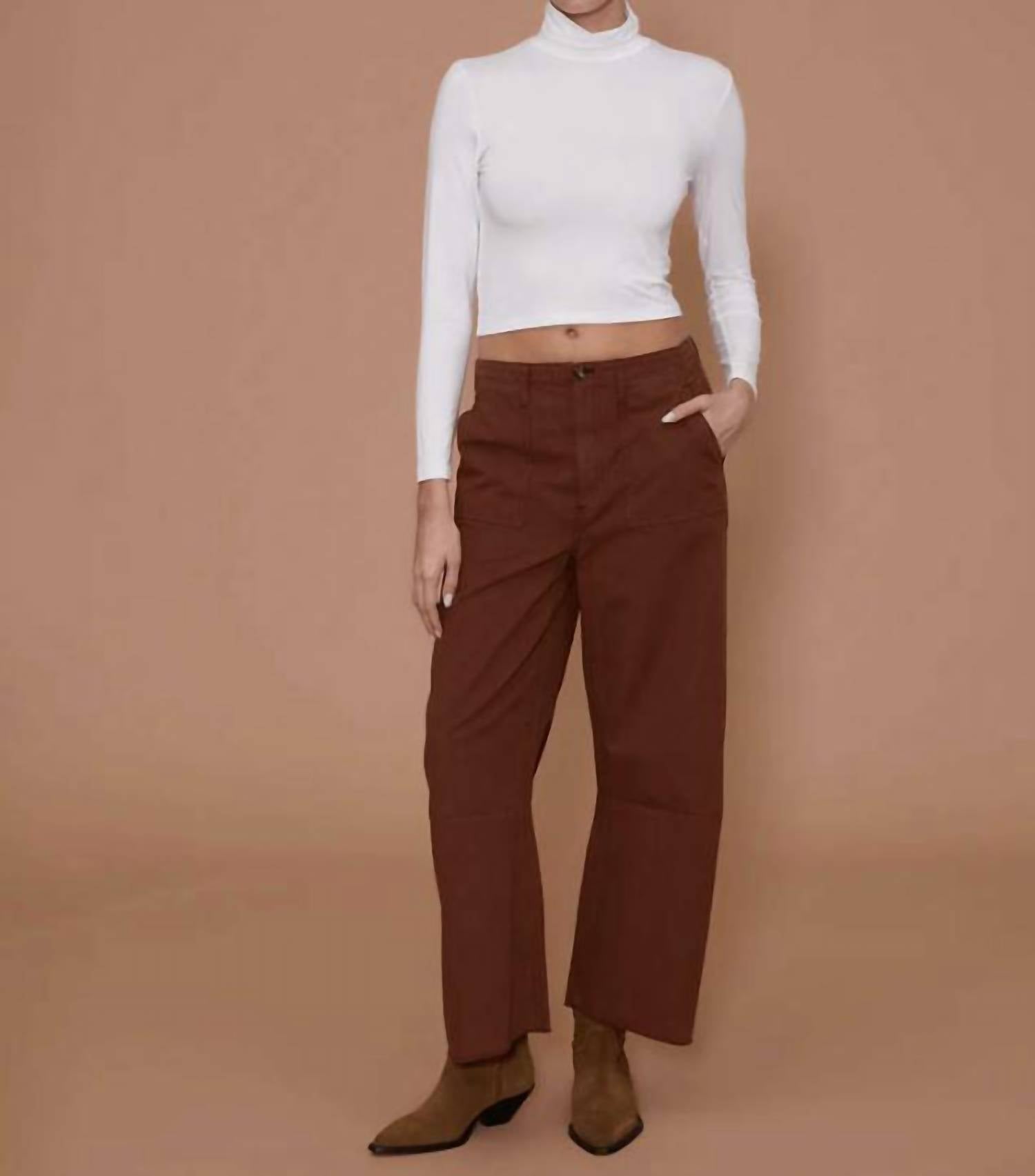 Le Jean - Utility Soft Barrel Pants