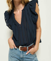 Nation Ltd - Claudia V-neck Top