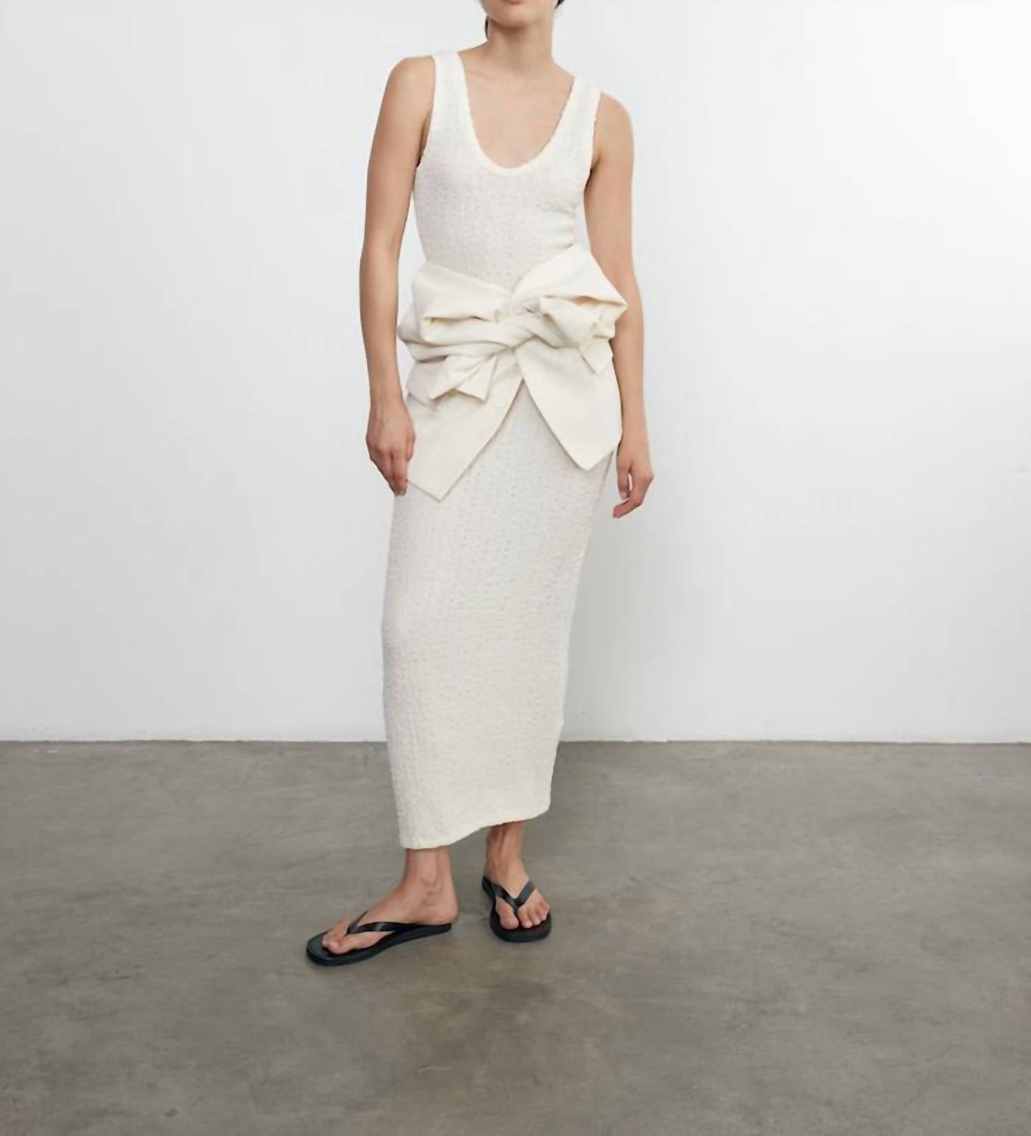 Enza Costa - Puckered Tank Maxi Dress