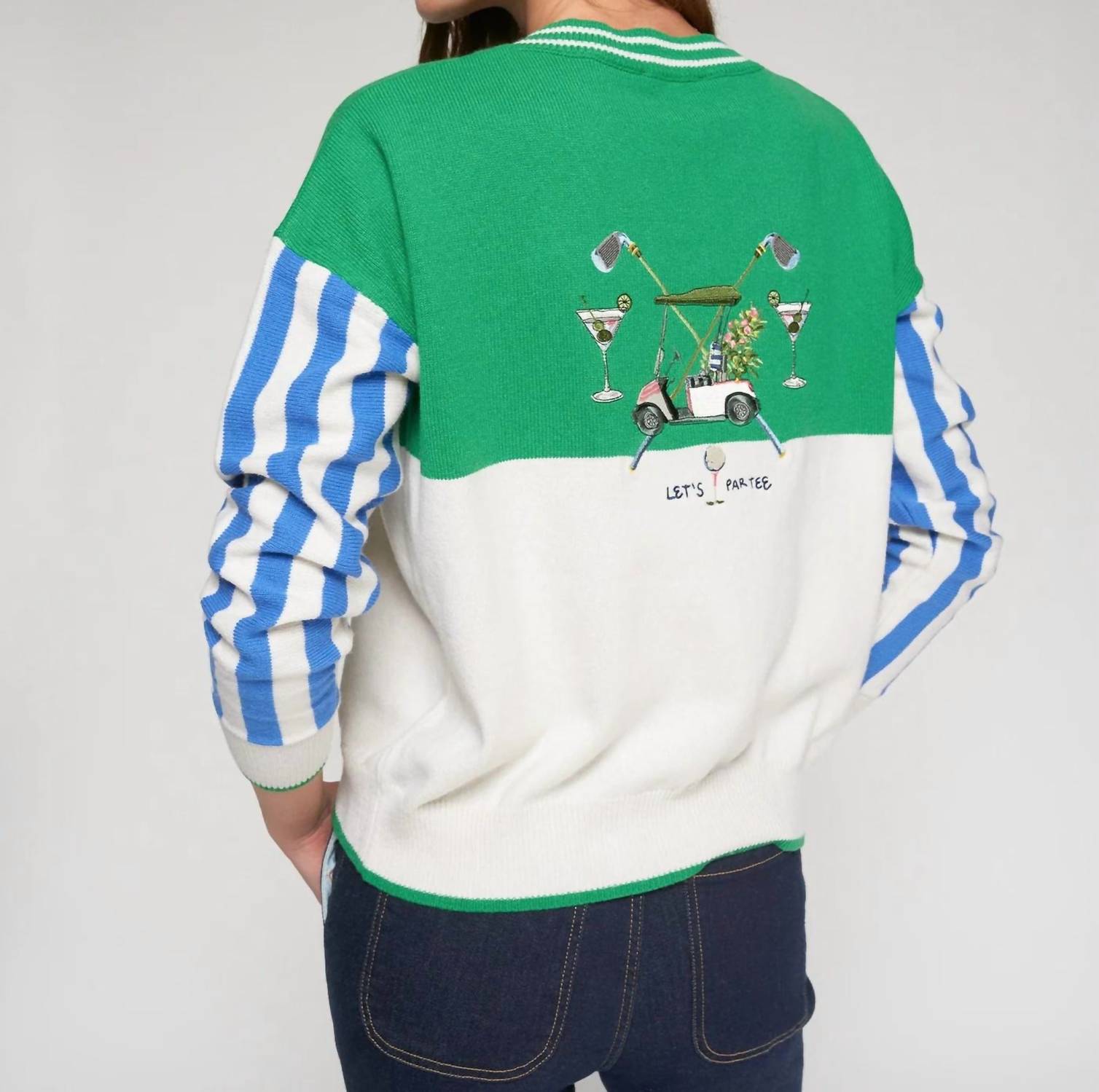 Vilagallo - Embroidered Golf Jersey Let's Par Tee