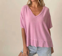 Six/Fifty - Doman V-neck Top