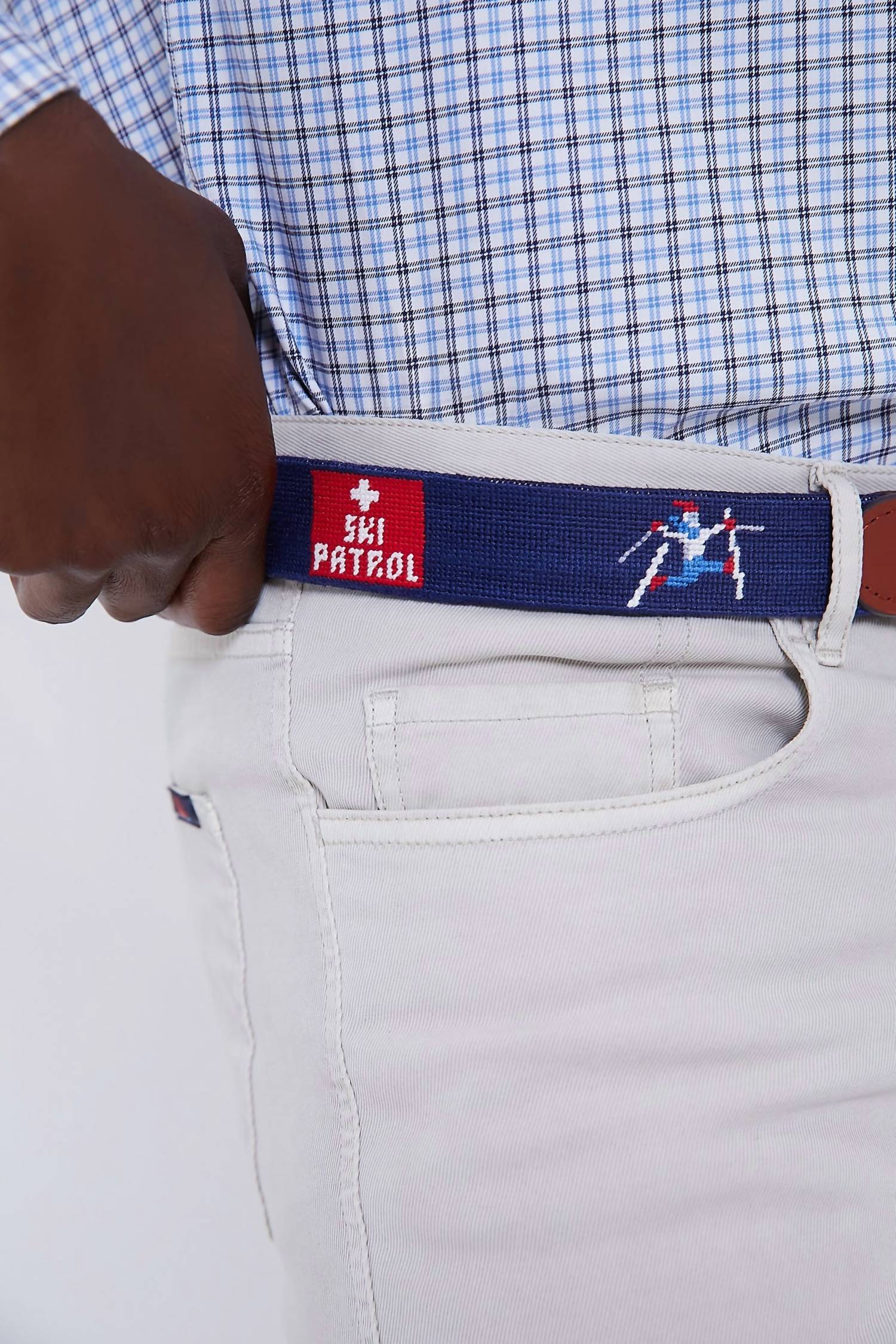 Smathers & Branson - Men's Needlepoint Belt