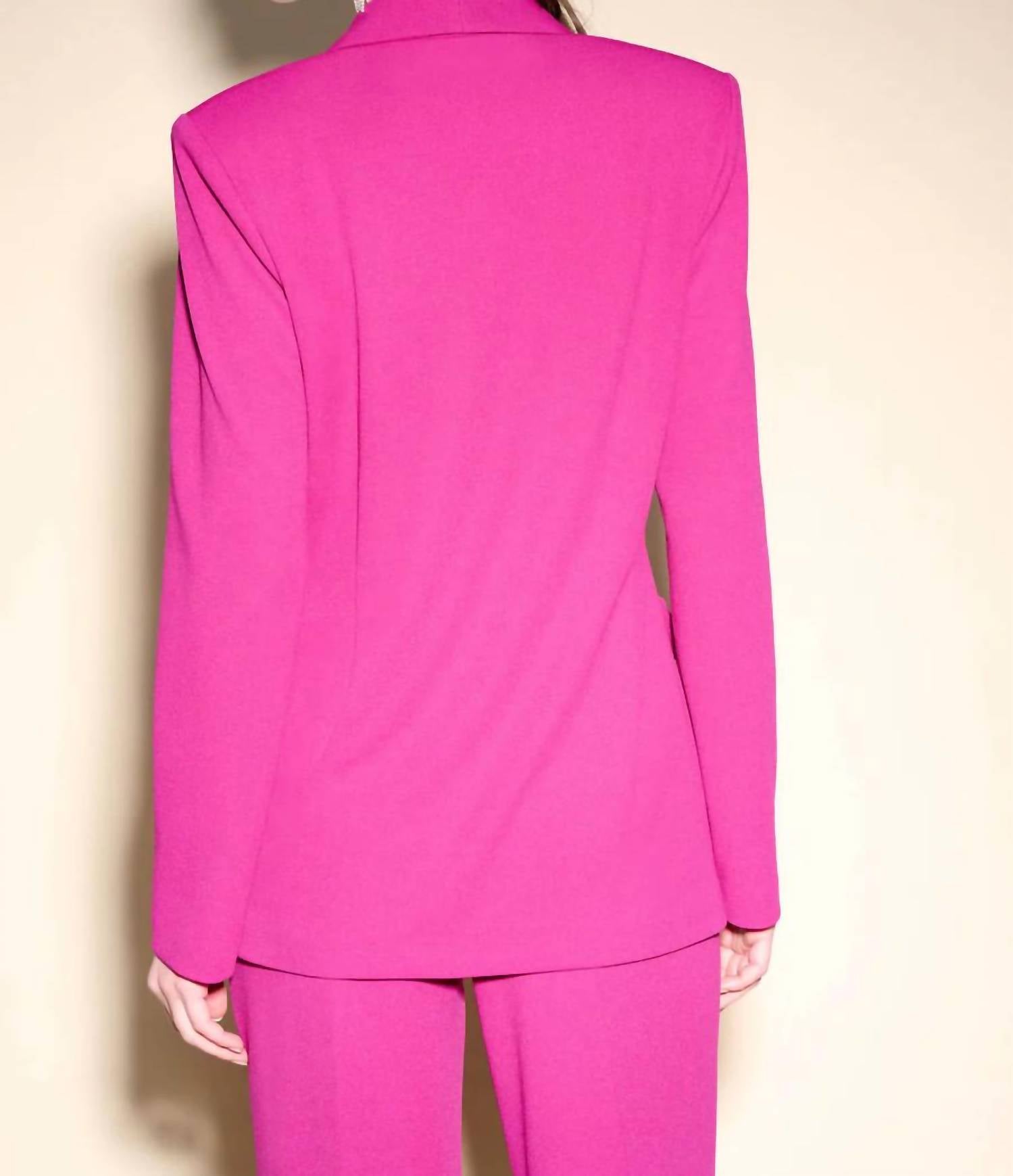 Joseph Ribkoff - Women's Bonded Crepe Knit Blazer