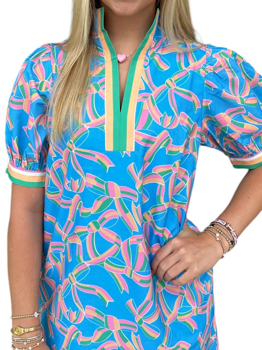 Jade - Pastel Palate Collard Dress