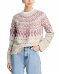 STEVE MADDEN Suzette Open Stitch Sweater in multi - women's sweater