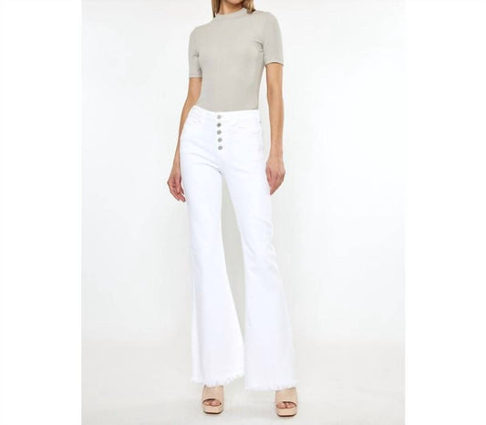 Kancan - Women's High Rise Flare Jeans