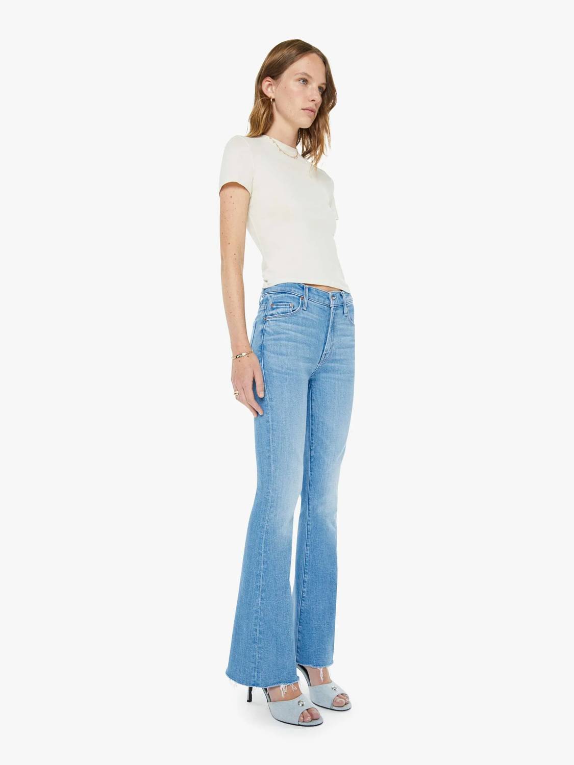 Mother - Weekender Fray Flare Jean
