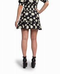 Nicole Miller - Hazy Daisy Cotton Mini Skirt