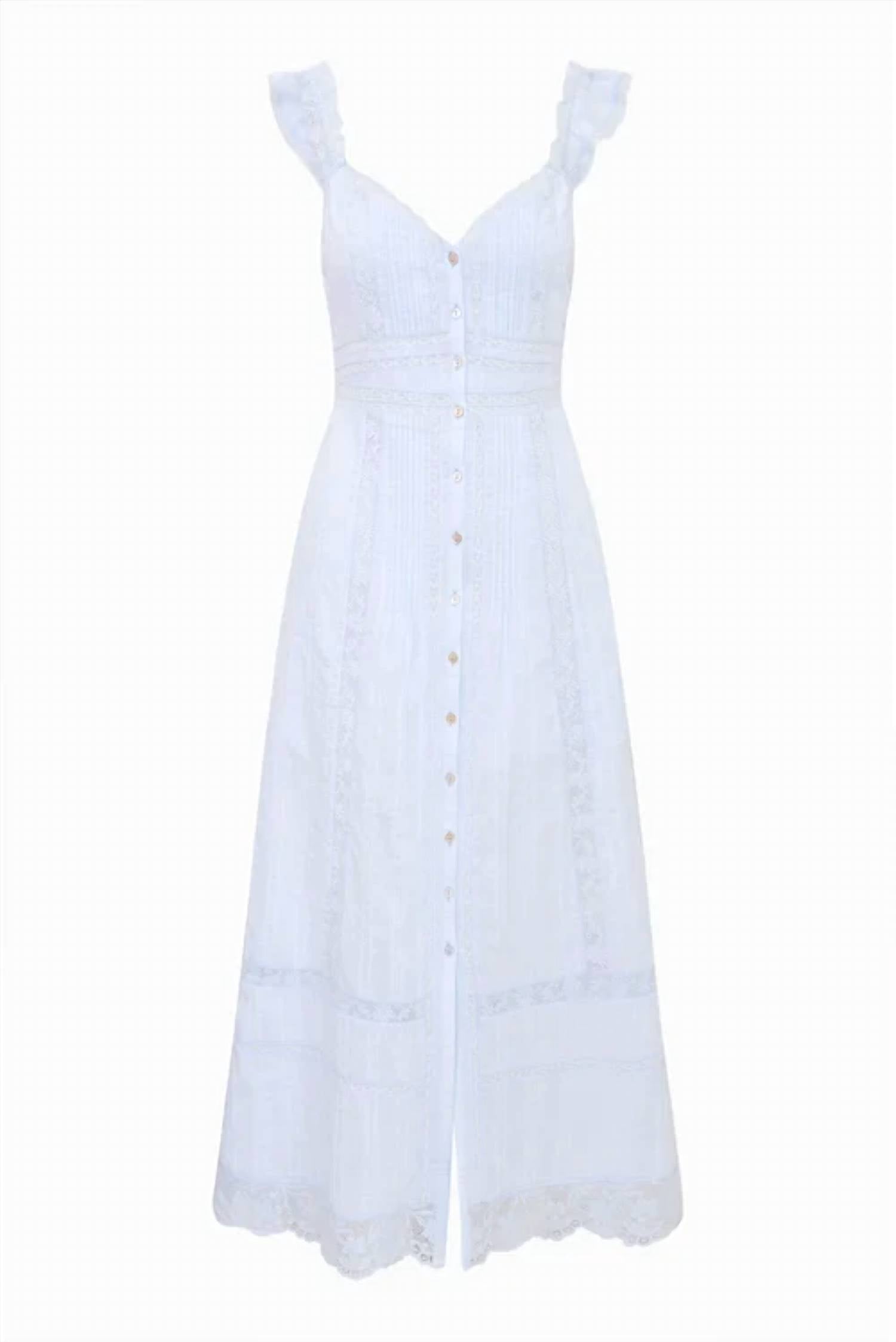 Loveshackfancy - Kailette Cotton Maxi Dress