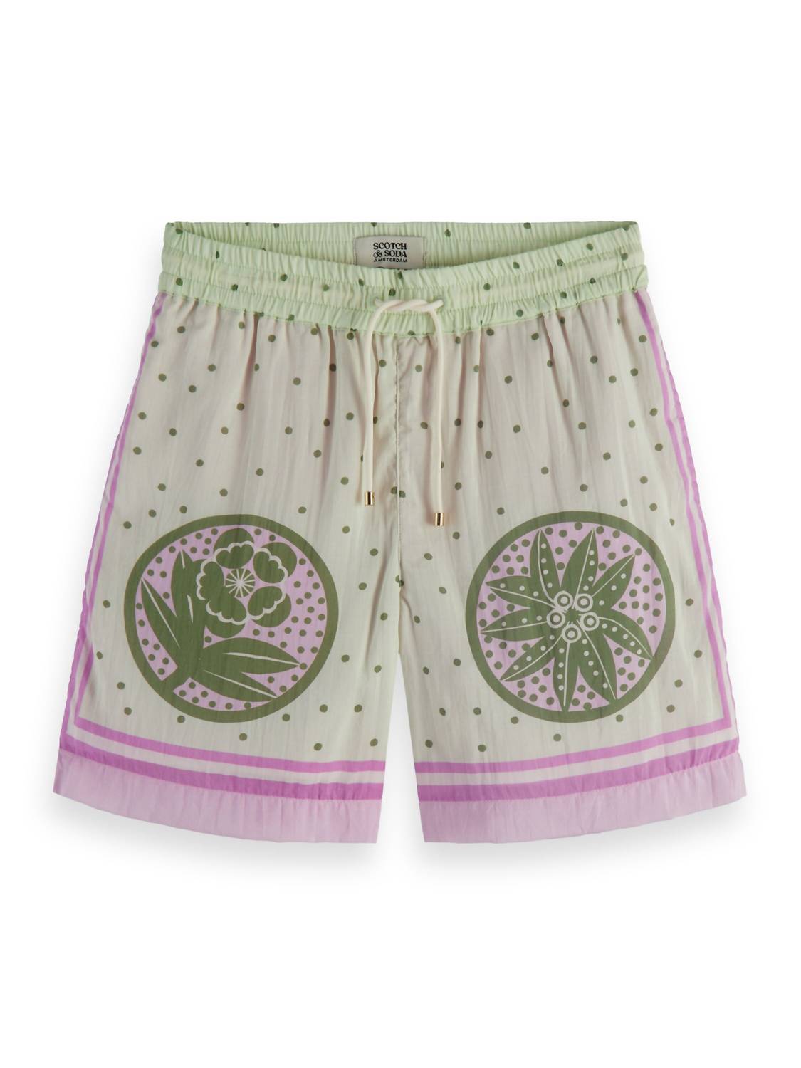 Scotch & Soda - Kid's Placed All-over Printed Shorts