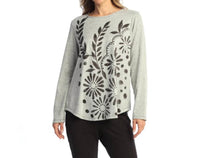 Jess & Jane - Long Sleeve Filigree Top