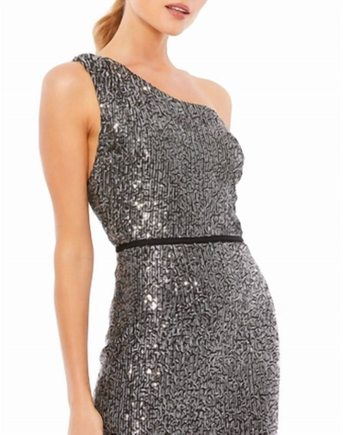 Mac Duggal - Open Back One Shoulder Dress