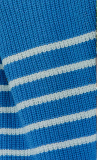 Saylor - Kimberly Stripe V-neck Sweater