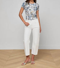 L'Agence - Mallis Bow-leg Jeans