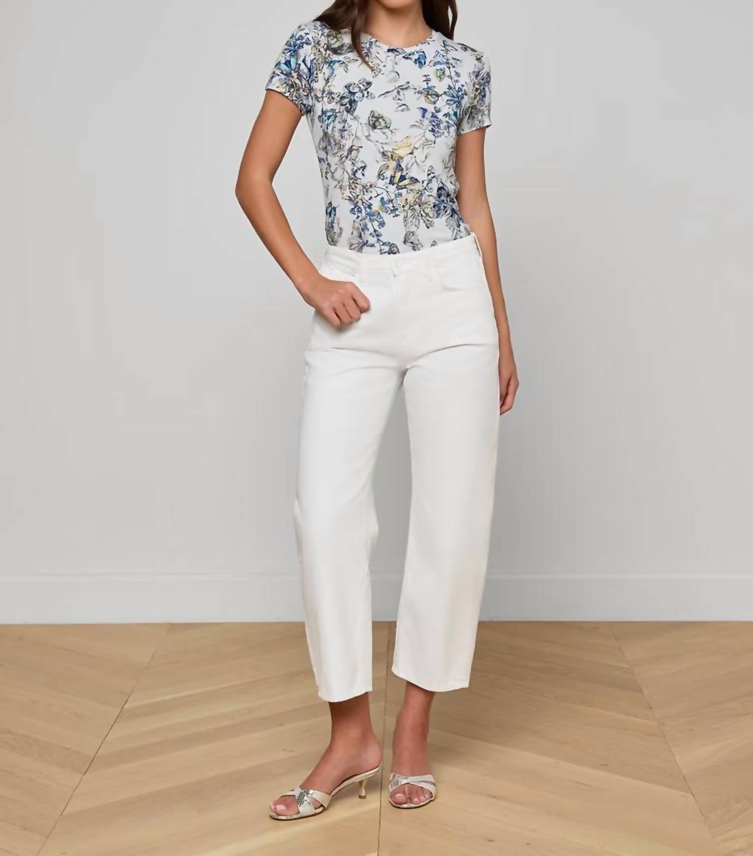 L'Agence - Mallis Bow-leg Jeans